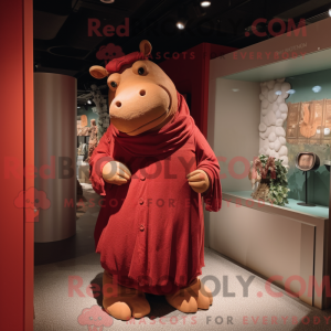 Mascot karakter van een...