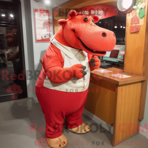 Mascot karakter van een...