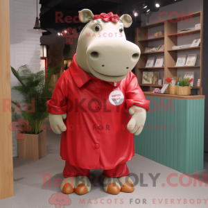 Mascot karakter van een...