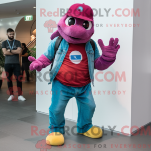Mascot character of a...