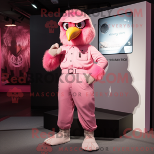 Mascot karakter van een...