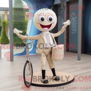 Mascottefiguur van een...