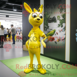 Mascottefiguur van een...