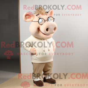 Personnage mascotte d un...