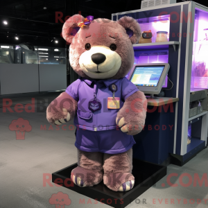 Mascot karakter van een...