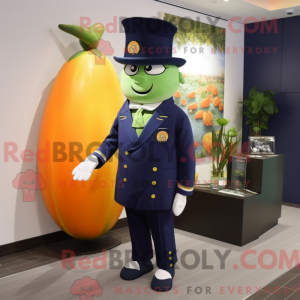 Mascottekarakter van een...