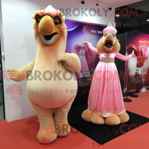 Mascottefiguur van een...