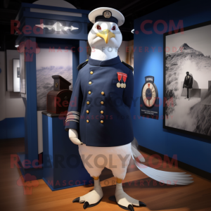 Navy Pigeon maskot drakt...