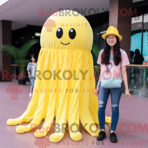 Mascot character of a Lemon...