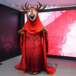 Mascot karakter van een...