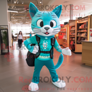 Mascot karakter van een...