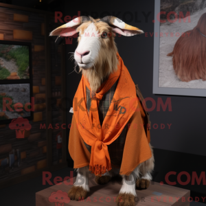 Mascot karakter van een...