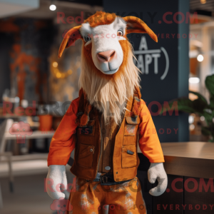 Mascot karakter van een...