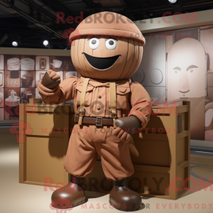 Mascot karakter van een...