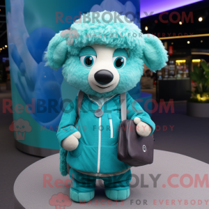 Mascot karakter van een...