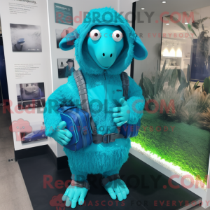 Mascot karakter van een...