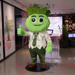 Mascot character of a Olive...
