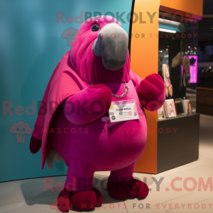 Maskot karakter af en...