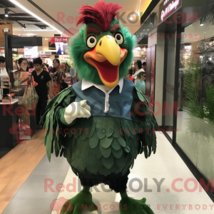 Personagem de máscara de um...