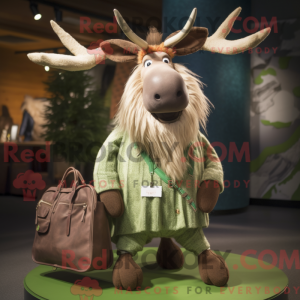 Mascot character of a Irish...
