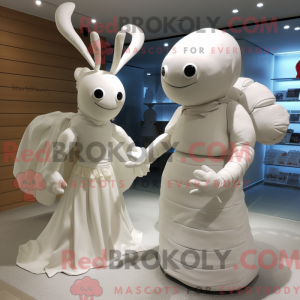 Mascottekarakter van een...