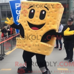 Postava maskota černého...