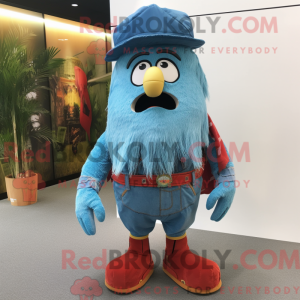 Mascot karakter van een...