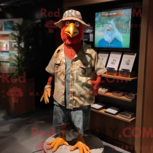 Personaje mascota de Rust...