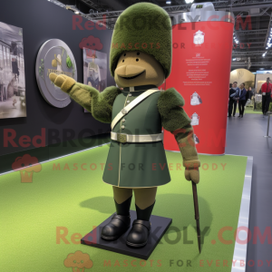 Mascot character of a Olive...
