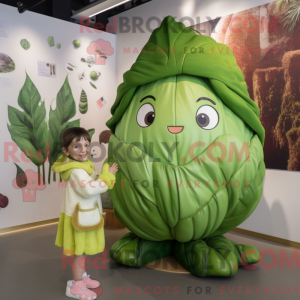 Mascot karakter van een...