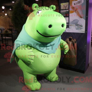 Mascot karakter van een...