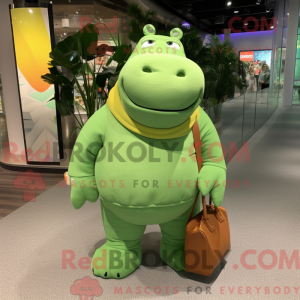 Mascot karakter van een...
