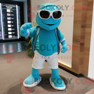 Mascot karakter van een...