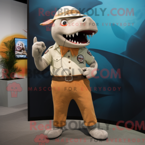 Maskot-karakter af en Tan...