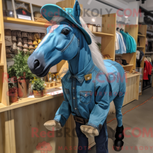 Mascottefiguur van een...