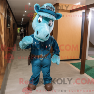 Mascottefiguur van een...