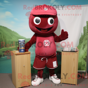 Mascot character of a...
