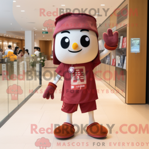 Personagem de máscara de um...