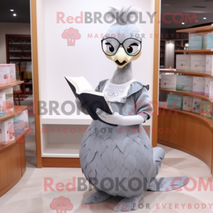 Mascot character of a Gray...