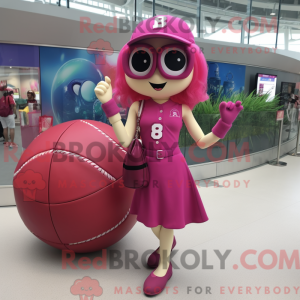 Mascot character of a...