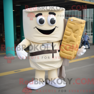 Mascot character of a Cream...