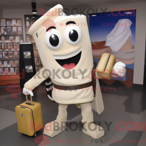 Mascottekarakter van een...