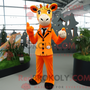 Maskot karaktär av en...