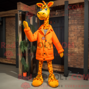 Maskot karaktär av en...