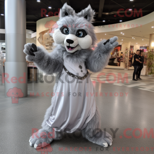 Mascottefiguur van een...