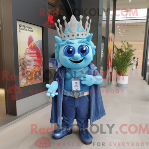 Mascot character of a Cyan...