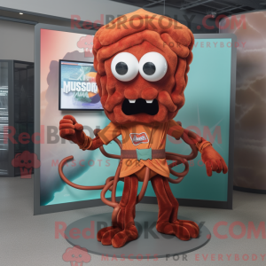 Mascot karakter van een...