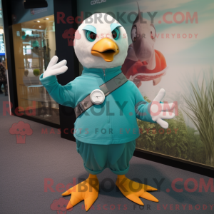 Personnage mascotte d une...
