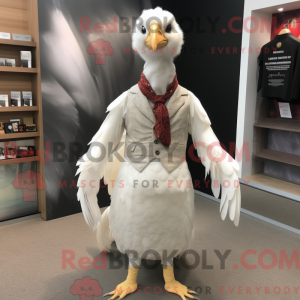 Mascottefiguur van een...