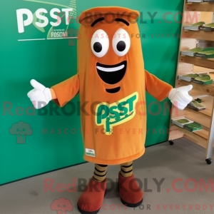 Mascot character of a Rust...